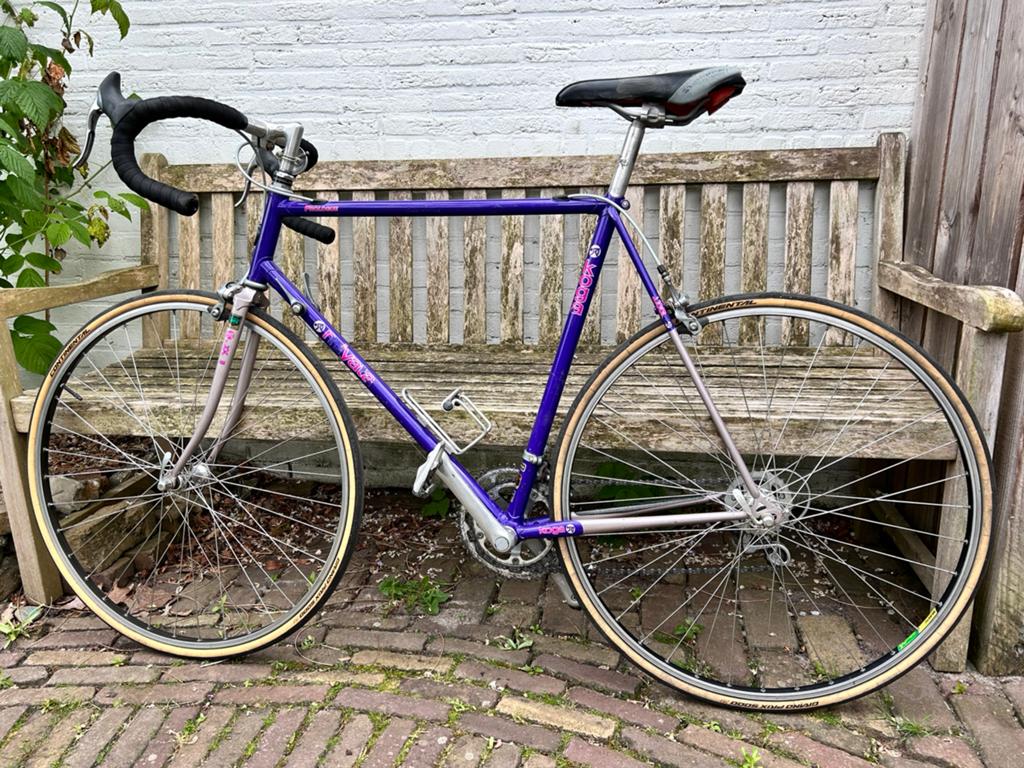 Prachtige retro Koga Miyata Prologue, Fietsen en Brommers, Fietsen | Racefietsen, Ophalen, 28 inch, Gebruikt, Velgrem