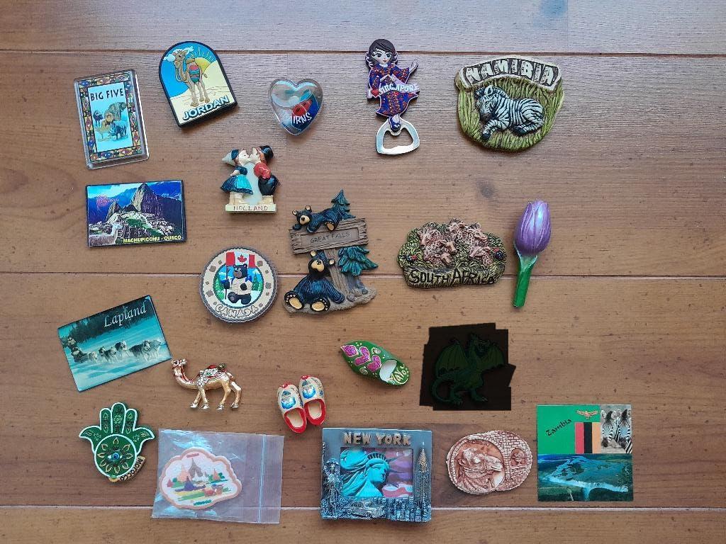 verzameling koelkastmagneten in 1 koop , koelkast magneet, Verzamelen, Ophalen of Verzenden, Nieuw