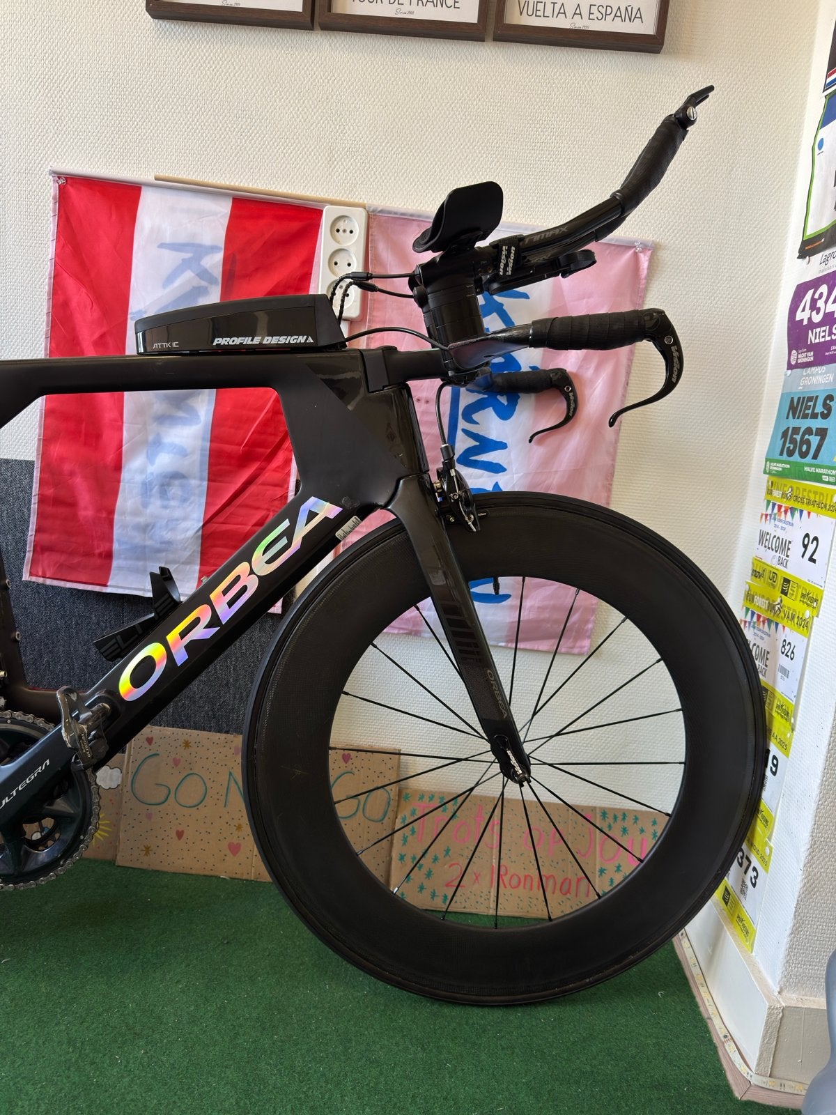 Orbea Ordu TT / Full Carbon Tijdritfiets, Fietsen en Brommers, Fietsen | Racefietsen, 28 inch, Gebruikt, Carbon, Meer dan 20 versnellingen
