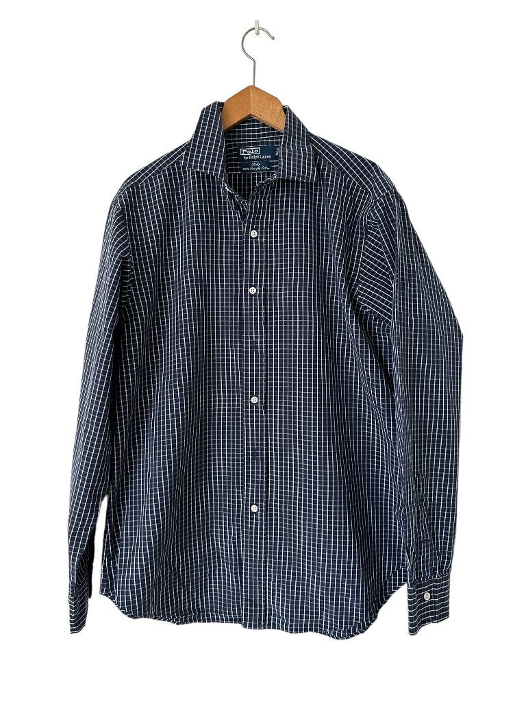 Ralph Lauren blouse M, Kleding | Heren, Blauw, Ophalen of Verzenden, Zo goed als nieuw