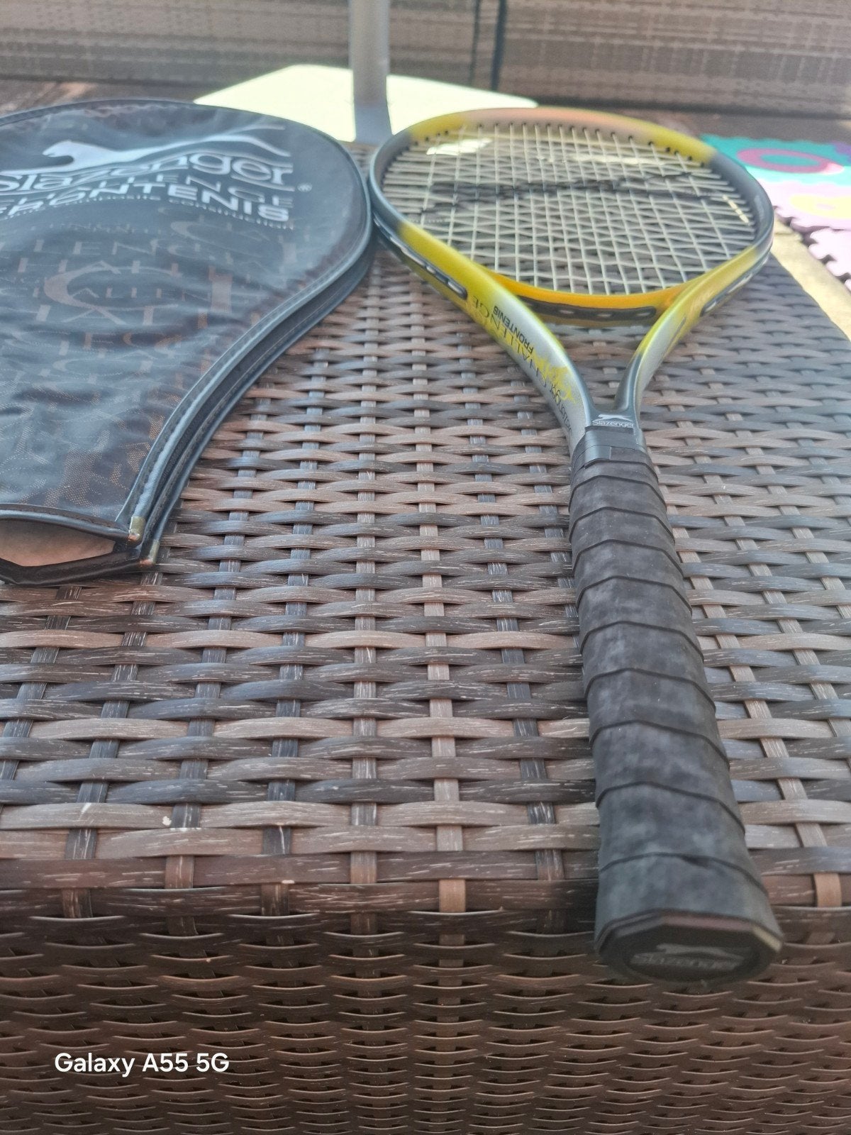 Slazenger Tennisracket met hoes L1, Gebruikt, Slazenger International Ltd, Shirebrook, NG20 8RY, UK, Ophalen of Verzenden, Slazenger