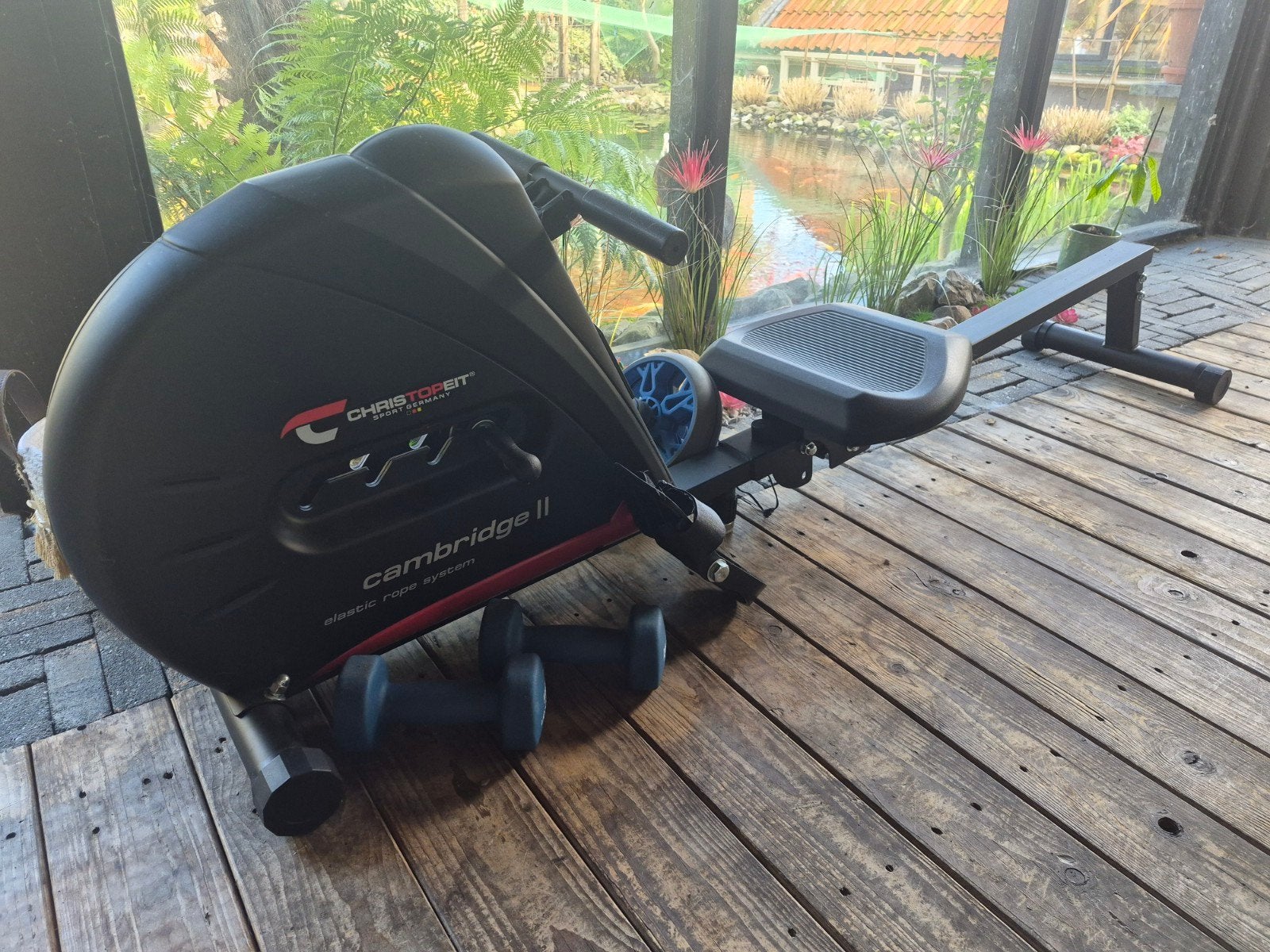 Roeitrainer fitnessapparatuur, Ophalen, Zo goed als nieuw