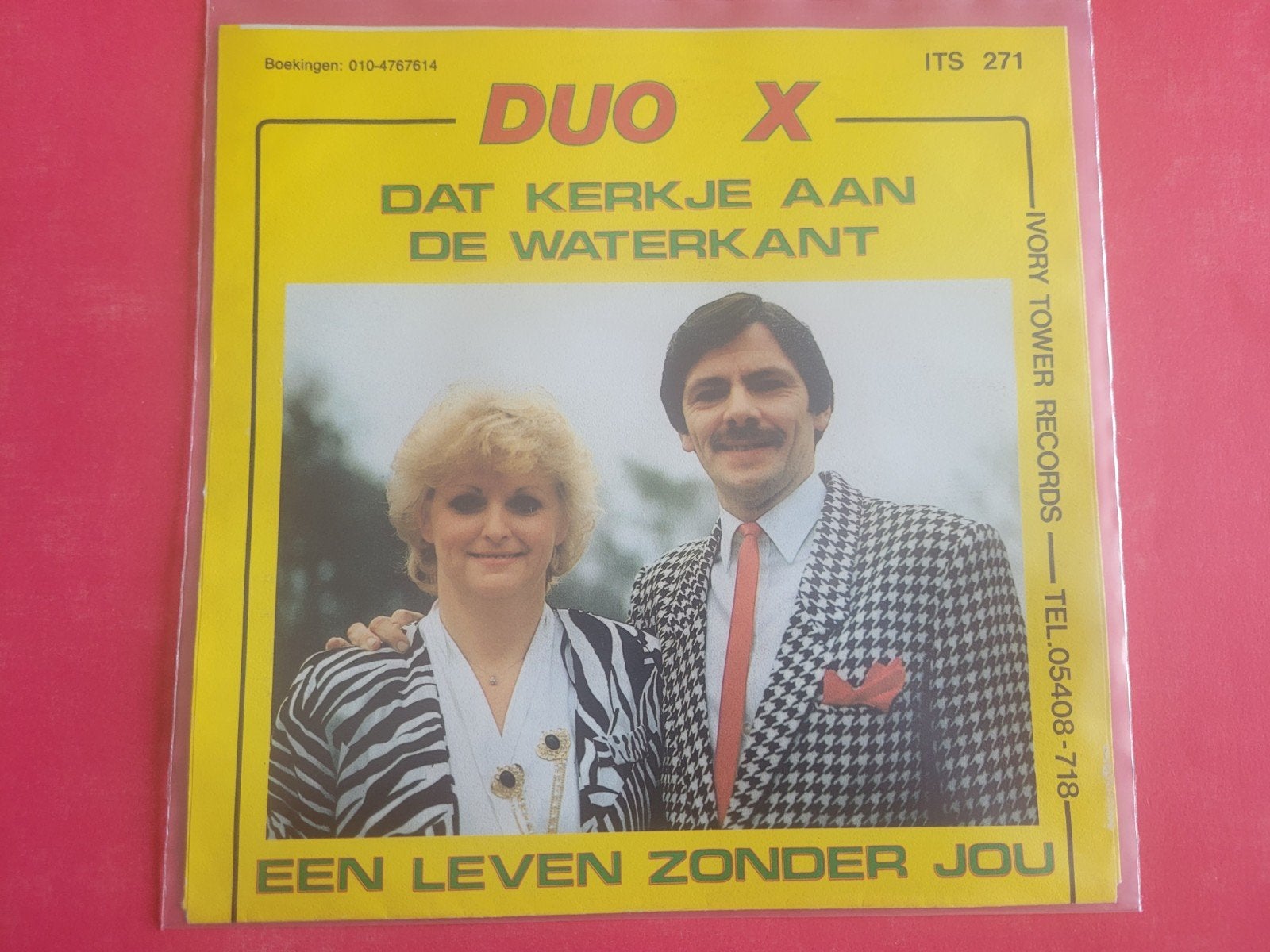 Duo X - Dat kerkje aan de waterkant., Ophalen, Zo goed als nieuw, Overige formaten, Levenslied of Smartlap