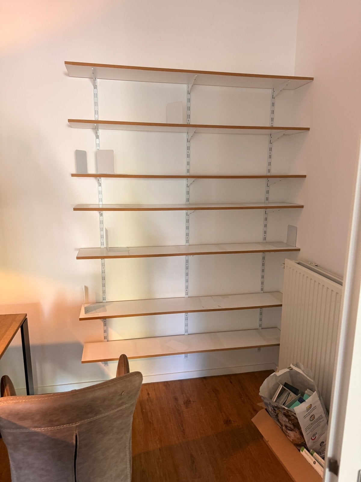 Wandplankensysteem m, Ophalen, Gebruikt