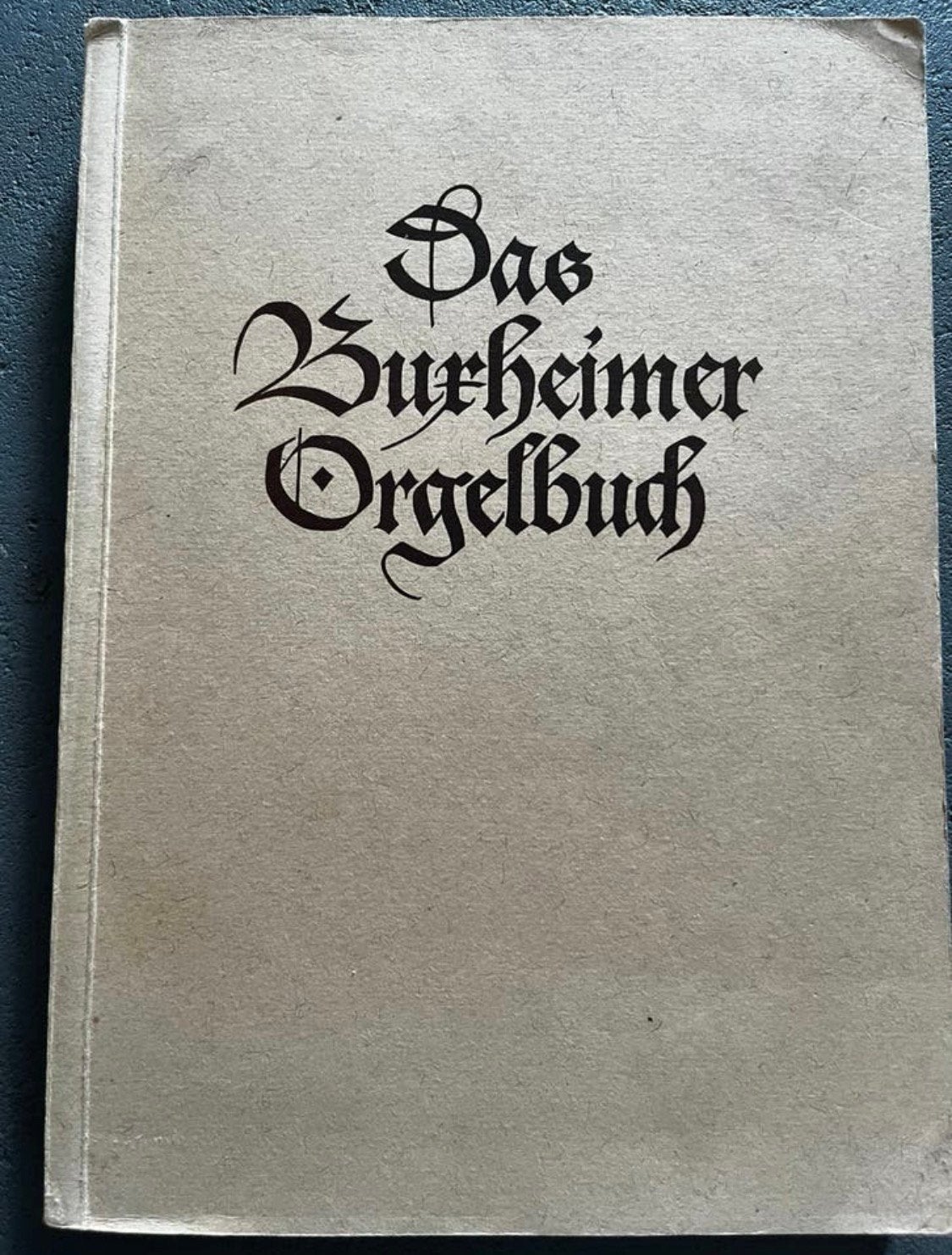 Bladmuziek orgel organ facsimile Buxheimer Orgelboek score, Klassiek, Zo goed als nieuw, Artiest of Componist, Ophalen