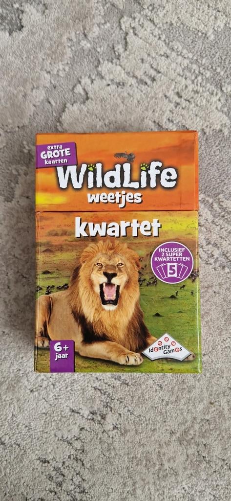 Kwartet dieren, Ophalen of Verzenden, Zo goed als nieuw, Kwartet(ten)
