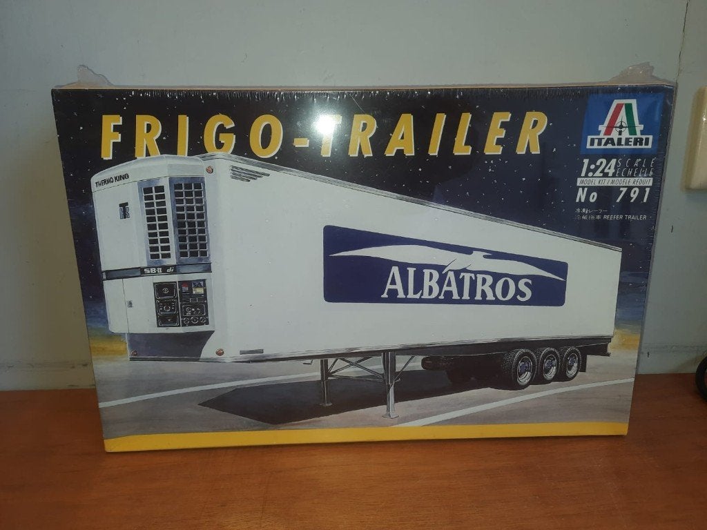 Italeri Frigo-Trailer , Modelbouw vrachtwagen oplegger, Italeri, Groter dan 1:32, Nieuw, Ophalen of Verzenden