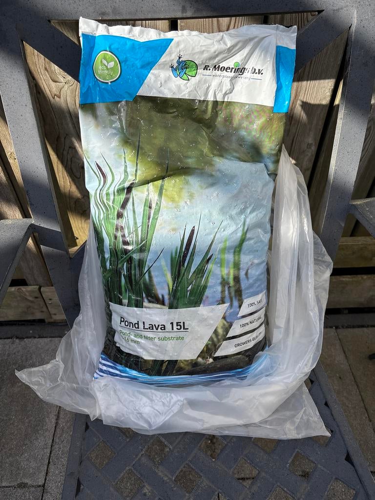 Pond Lava 15L - Vijver- en filtersubstraat, Ophalen of Verzenden, Nieuw