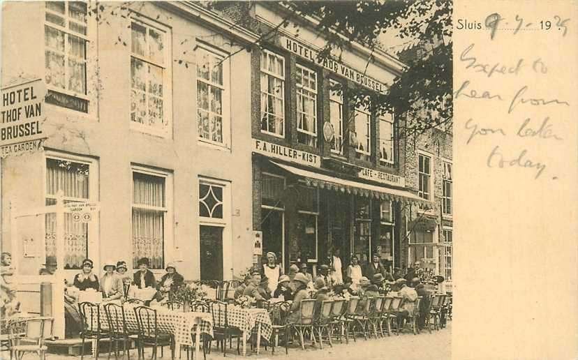 380-807-031 Sluis t Hof van Brussel, Verzenden, Voor 1920, Zeeland