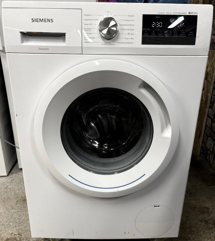 Siemens wasmachine IQ300 iSensoric, Ophalen, Gebruikt, Voorlader, 85 tot 90 cm