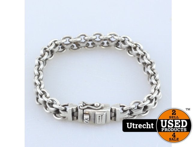 Buddha to Buddha Joost Junior Armband Zilver 19CM, Sieraden, Tassen en Uiterlijk, Armbanden, Zo goed als nieuw