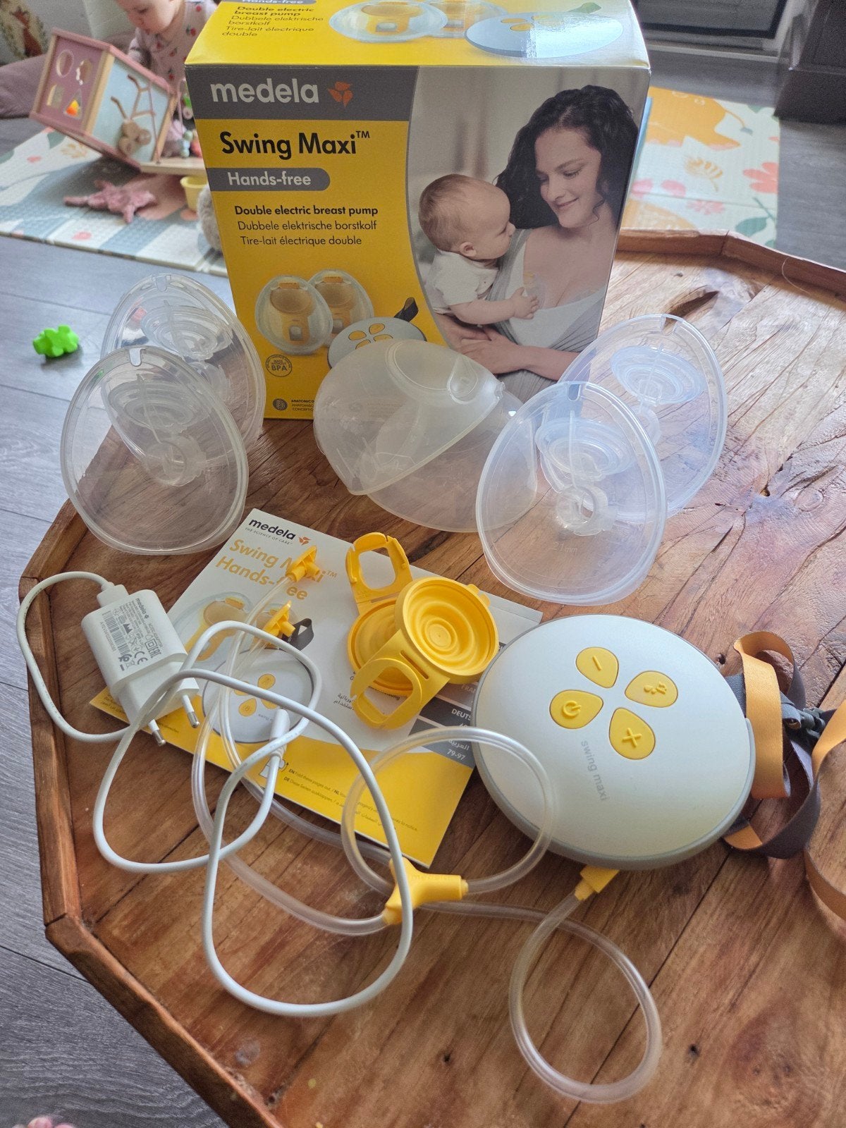 Medela maxi Swing Hands-free, Draadloos, Medela, Borstkolf, Ophalen of Verzenden