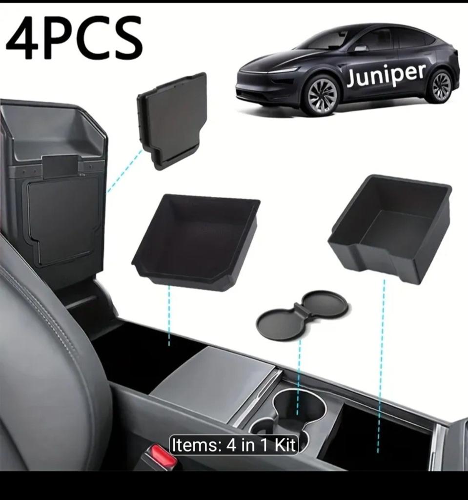 Tesla Model Y Juniper accessories compartment, Auto diversen, Auto-accessoires, Nieuw, Ophalen of Verzenden