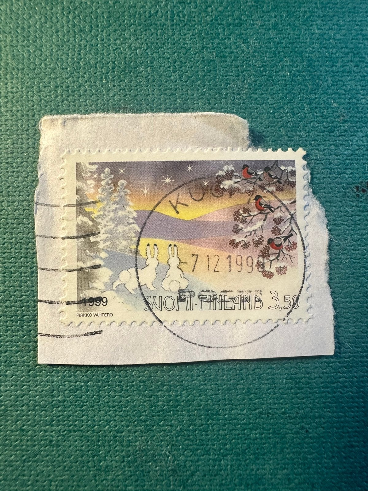Zegel Finland, Ophalen of Verzenden, Finland