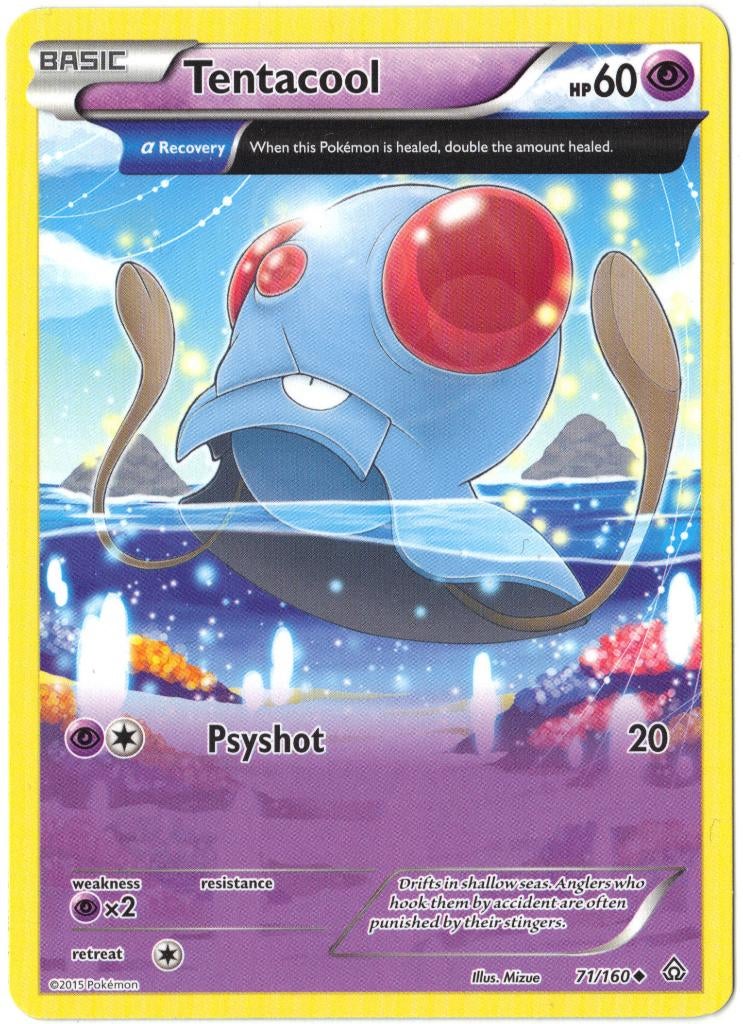 Primal Clash,  Tentacool [uncommon] 71/160, Verzenden, Nieuw, Losse kaart