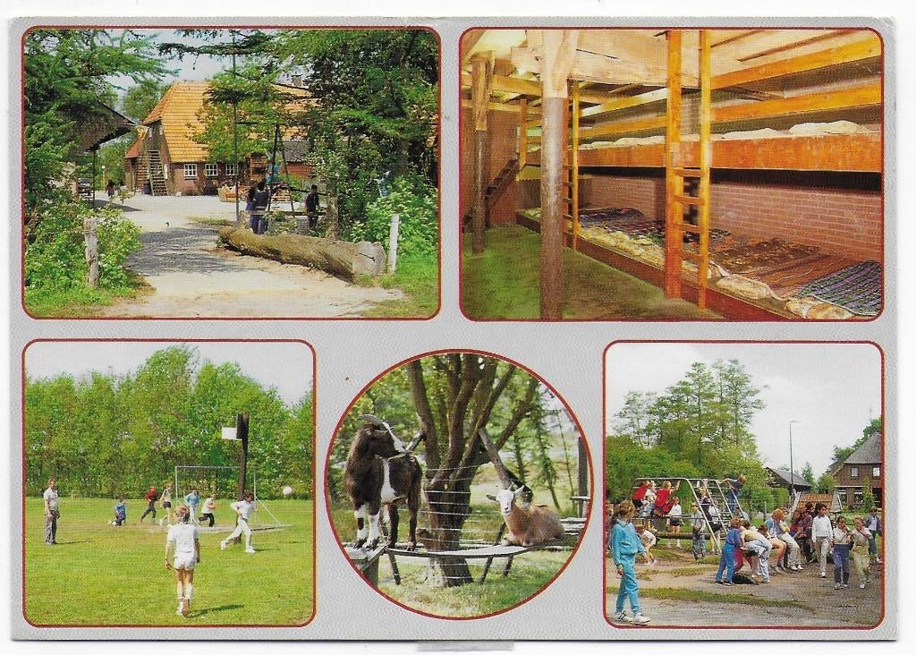Lemele kampeerboerderij de Eskamp Ansichtkaart (B2413), Ophalen of Verzenden, 1980 tot heden, Gelopen, Noord-Brabant