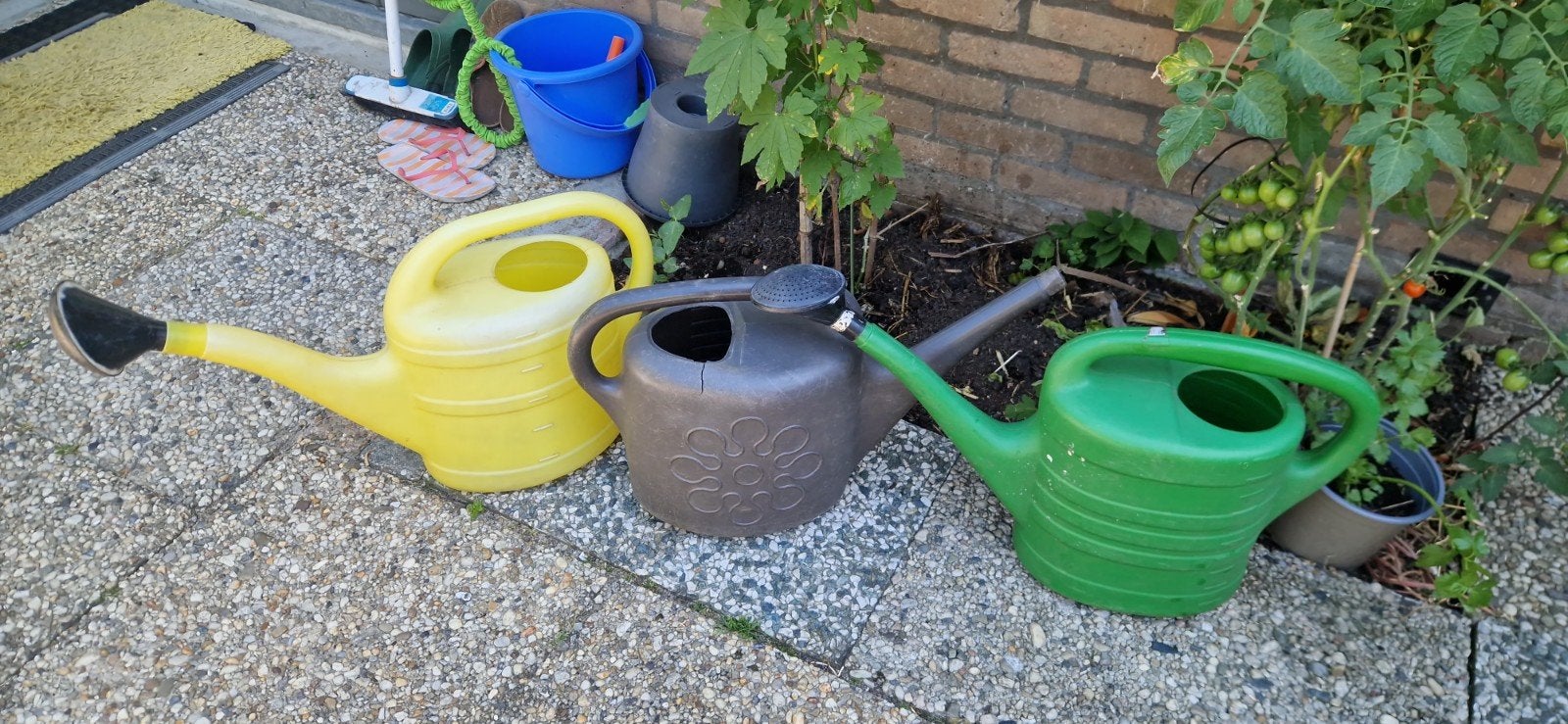 tuin water  gieter, Ophalen of Verzenden, Kunststof
