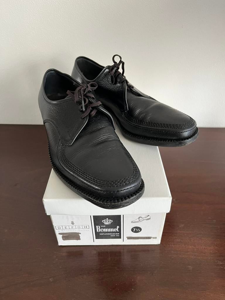 Zwarte van Bommel schoenen maat 7,5, Kleding | Heren, Schoenen, Ophalen of Verzenden, Zo goed als nieuw, Zwart