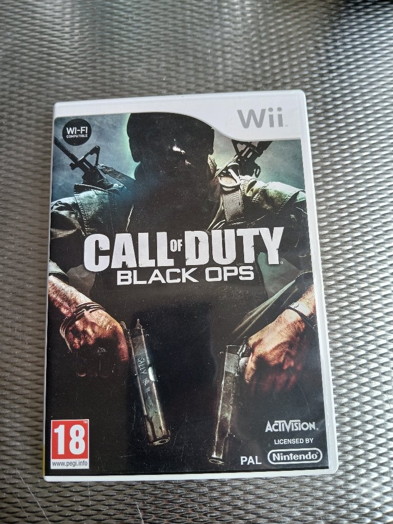WII spel: Call of Duty Black ops, Gebruikt, Vanaf 18 jaar, Shooter, 1 speler