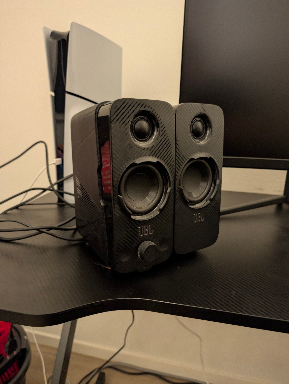 JBL Quantum Duo Gaming Speakers, Computers en Software, Ophalen, Zo goed als nieuw, Audiokanaal 2, JBL