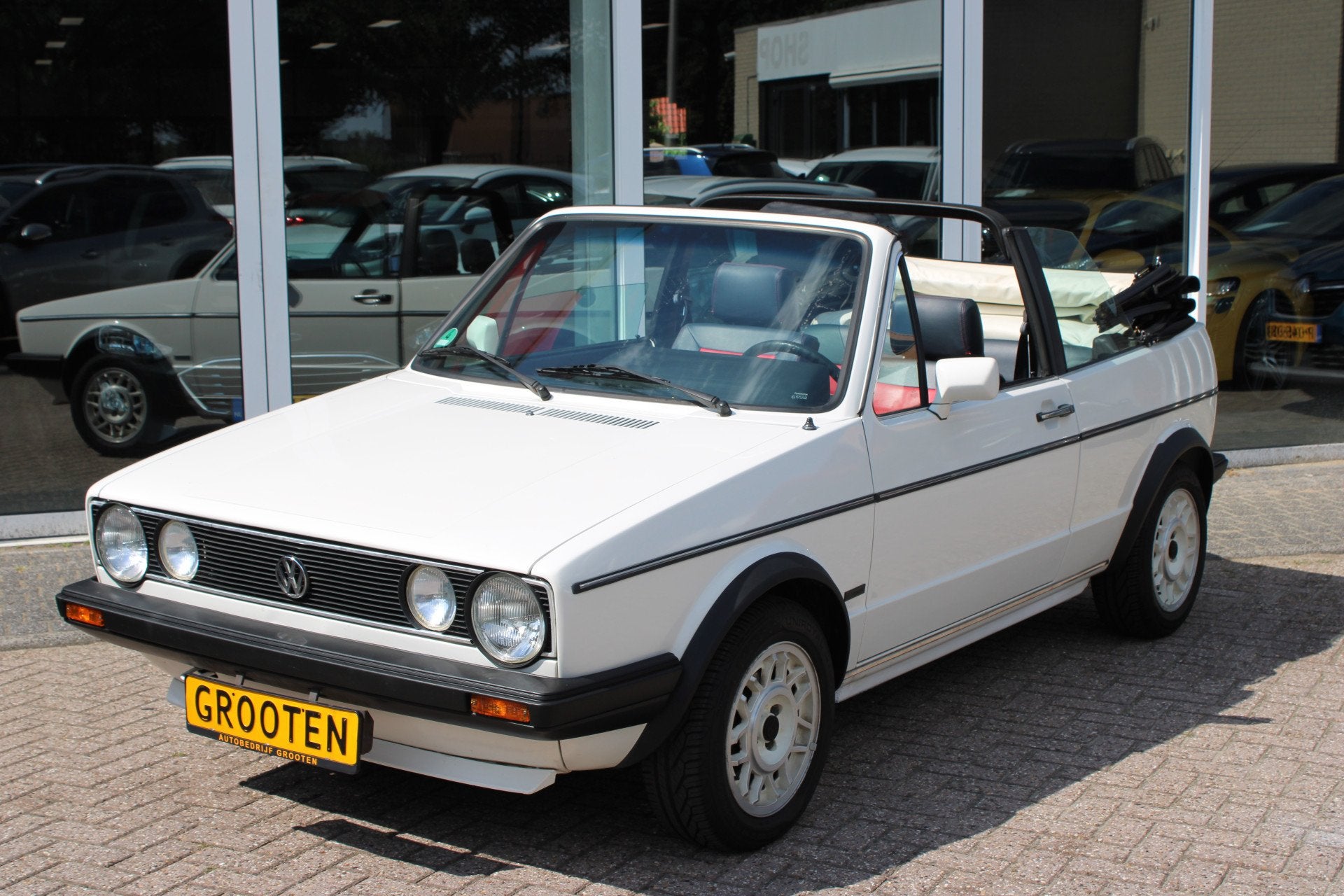 Volkswagen Golf 1.6 Karmann cabrio (bj 1987), foto 2