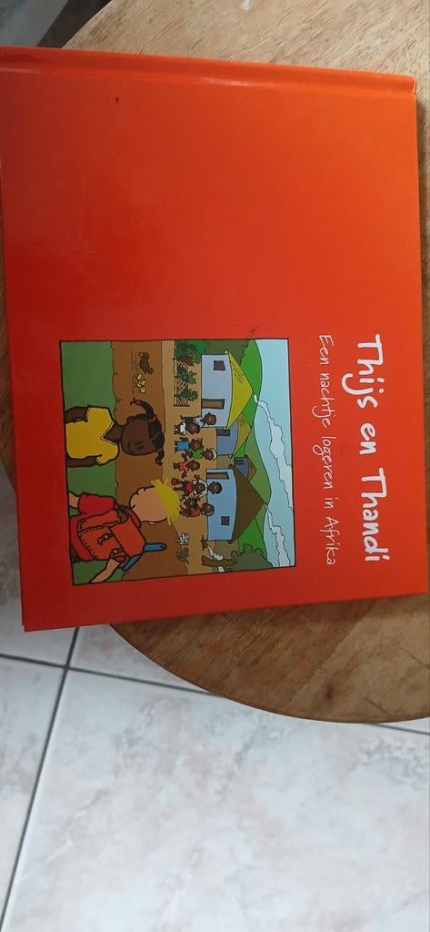 Thijs en Thandi: Een nachtje logeren in Afrika, Ophalen of Verzenden, Zo goed als nieuw, Onbekend, Fictie algemeen