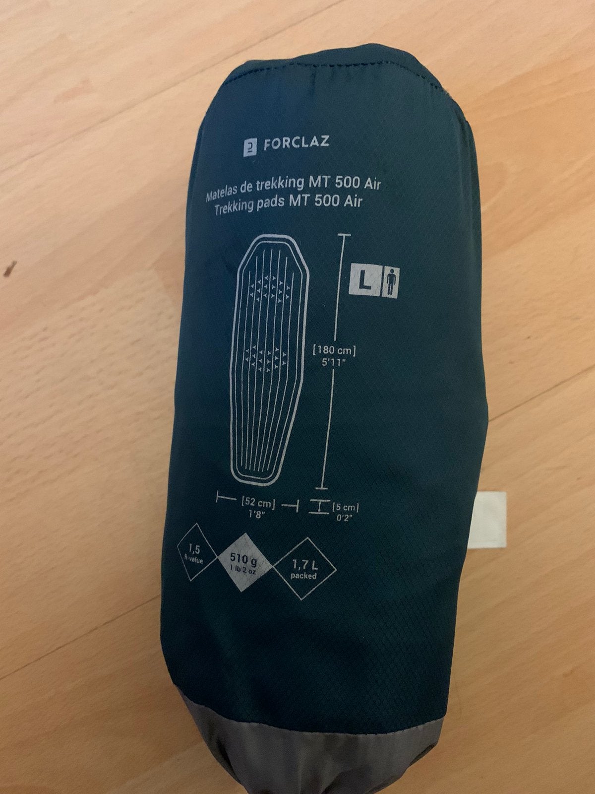 Forclaz MT 500 air matje (decathlon), Ophalen of Verzenden, Zo goed als nieuw