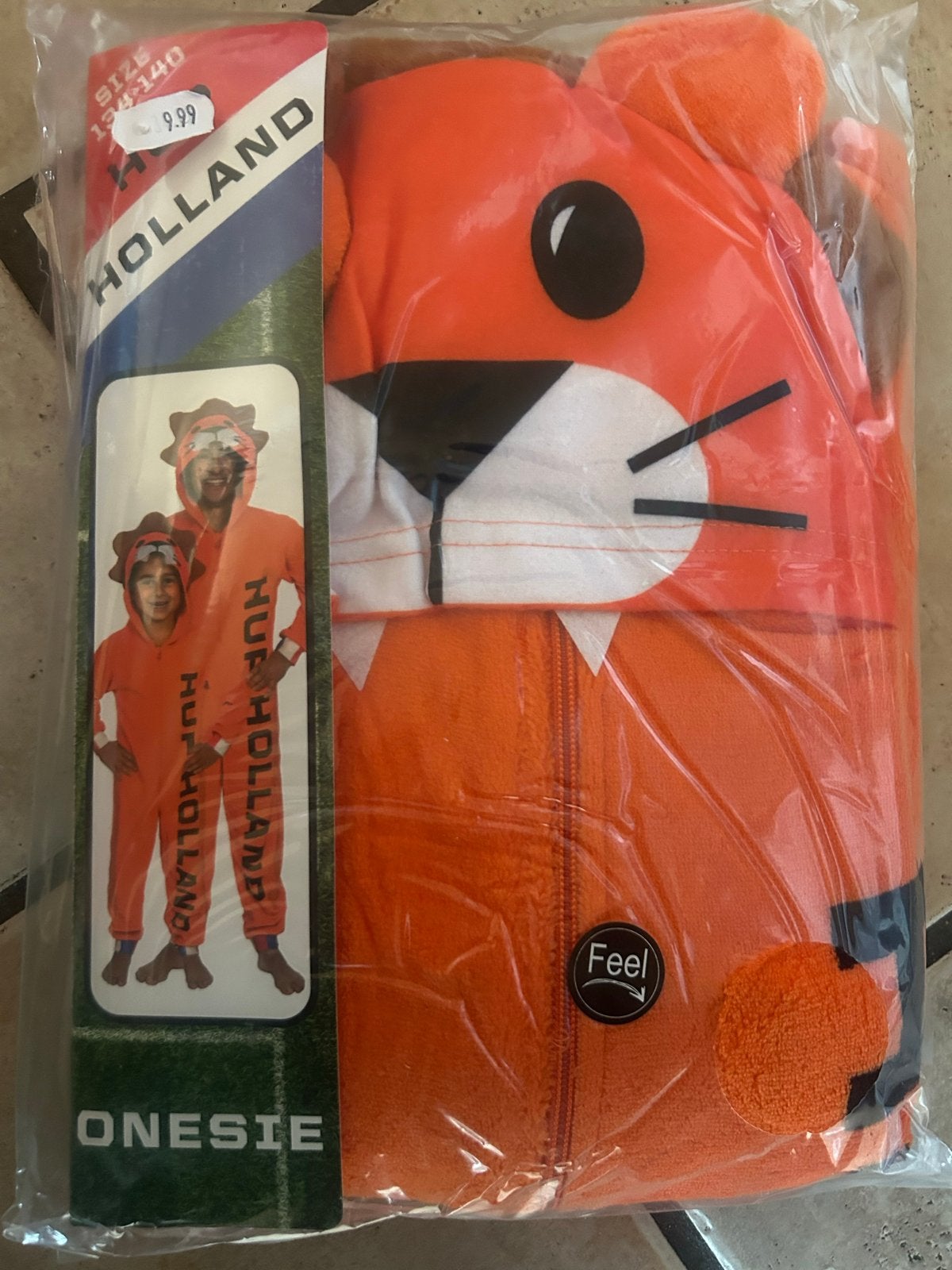 Leuke oranje Holland onesie - Diverse maten beschikbaar, Ophalen of Verzenden, Nieuw, Jongen of Meisje