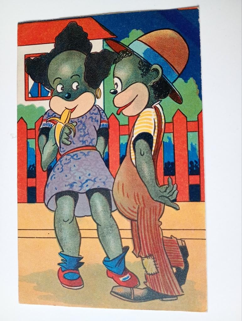 Fantasiekaart Nelly 1932, Ophalen of Verzenden, 1920 tot 1940, Gelopen