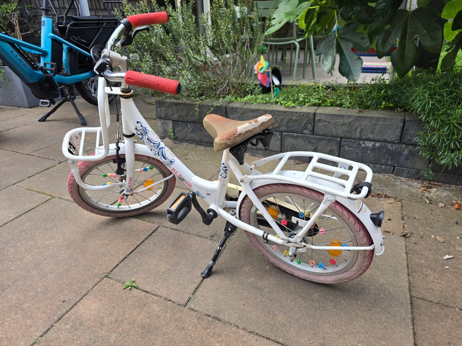 Alpina kinderfiets 16 inch, Ophalen, Terugtraprem, Alpina, 16 tot 20 inch