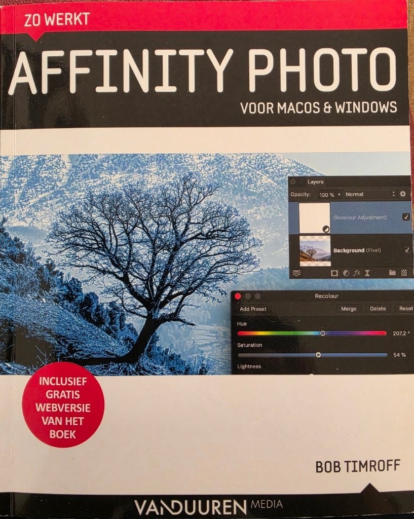 Affinity Photo, Boeken, Onbekend, Fotograferen en Filmen, Ophalen of Verzenden, Zo goed als nieuw