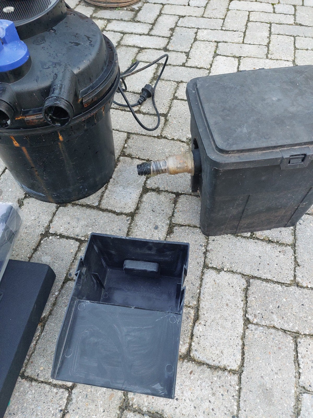 vijver filters en plantendrijvers, Ophalen, Gebruikt, Vijverfilter