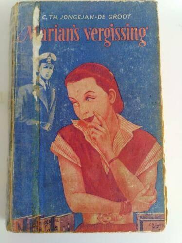 Brocante /antiek boek Marians vergissing - jaren 50, Gelezen, Ophalen of Verzenden, Nederland, Jongejan de Groot