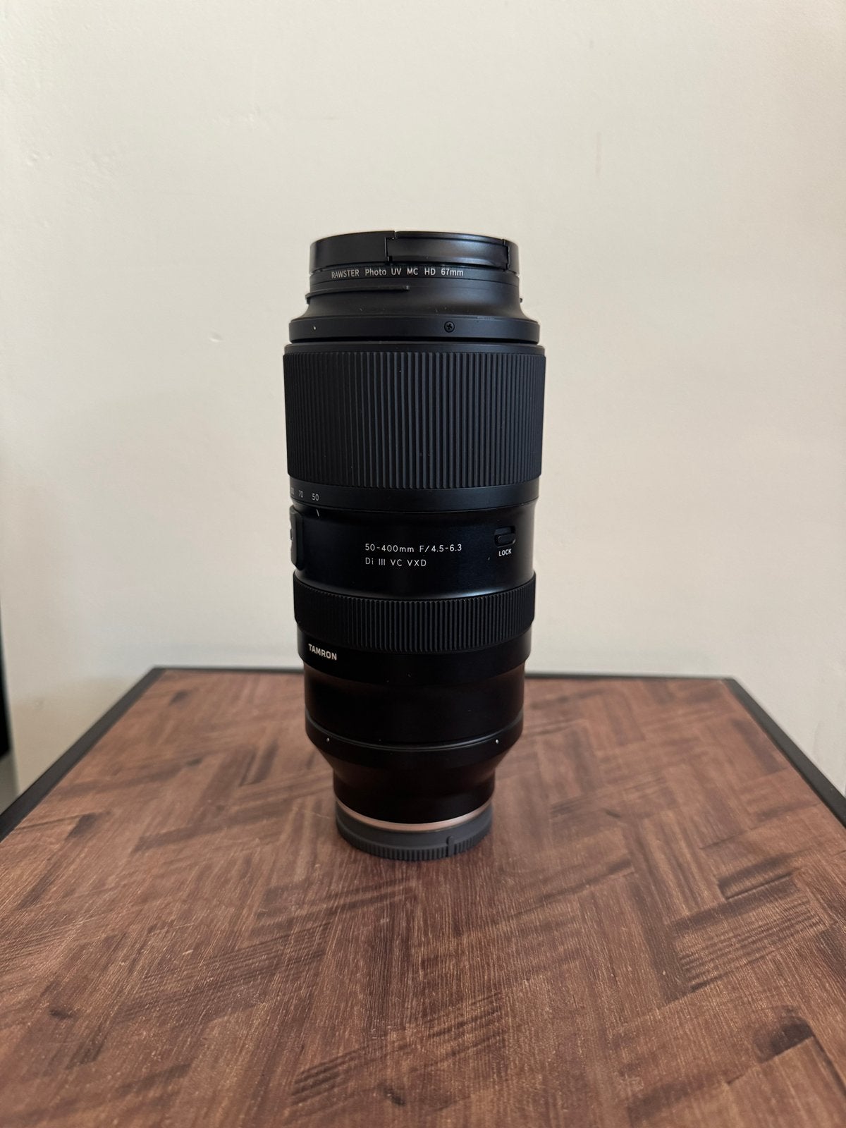 Tamron 50-400mm F/4.5-6.3 Di III VC VXD Sony FE, Audio, Tv en Foto, Fotografie | Lenzen en Objectieven, Sony E-mount, Zo goed als nieuw