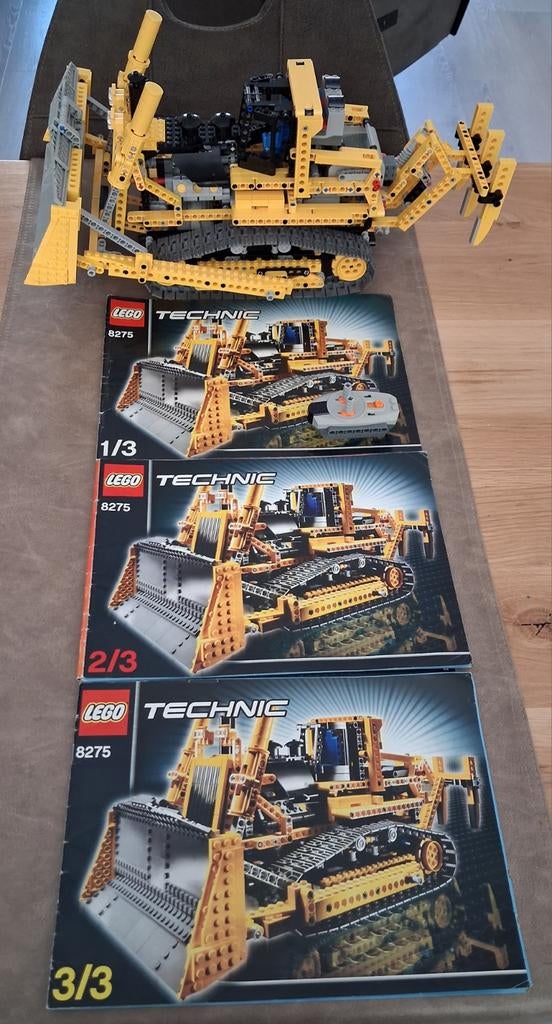 Lego Technic 8275 bulldozer, Kinderen en Baby's, Speelgoed | Duplo en Lego, Gebruikt, Lego, Compleet, Ophalen of Verzenden