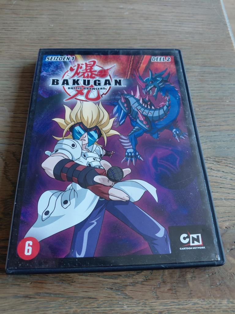 Bakugan anime dvd seizoen 1 deel 2. Cartoon network, Cd's en Dvd's, Tekenfilm, Anime (Japans), Ophalen of Verzenden, Zo goed als nieuw