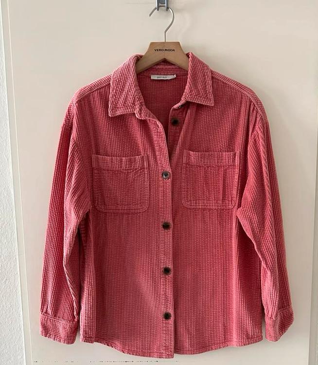 Sissy-Boy corduroy bloues- Roze - Maat S, Kleding | Dames, Blouses en Tunieken, Zo goed als nieuw, Maat 36 (S), Roze, Ophalen of Verzenden