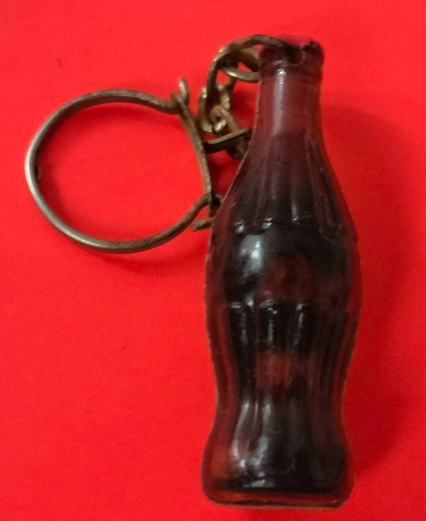 Cola flesje sleutelhanger, Ophalen of Verzenden, Zo goed als nieuw, Overige typen