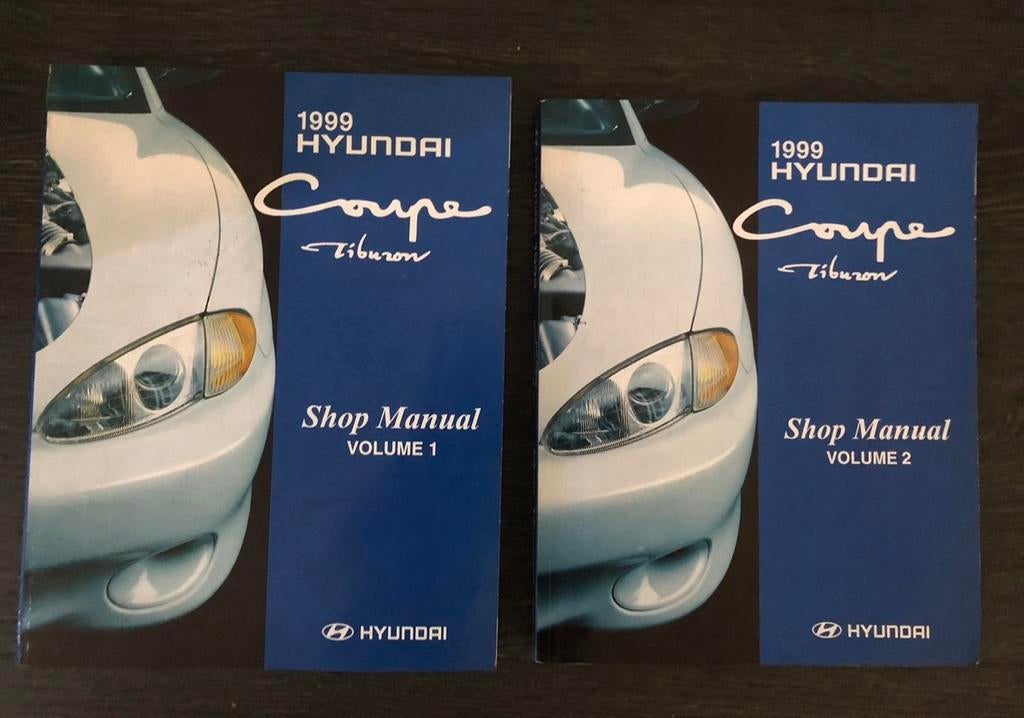 Werkplaats Handboeken voor de Hyundai Coupe 1999, Ophalen of Verzenden