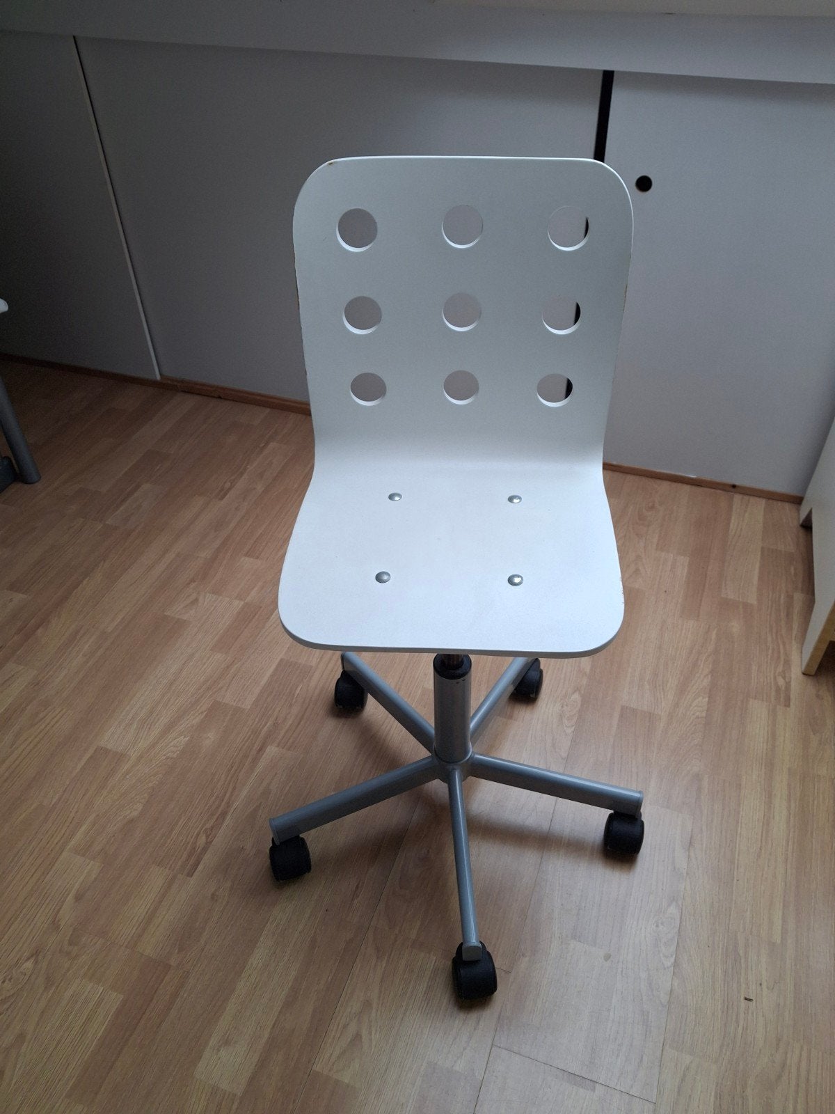 IKEA Jules bureaustoel - Wit, Huis en Inrichting, Ophalen, Gebruikt, Wit, Bureaustoel