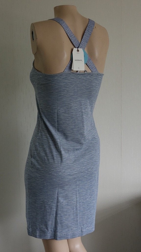 nieuwe blauwe SANDWICH top, Nieuw, Zonder mouw, Maat 34 (XS) of kleiner, Sandwich