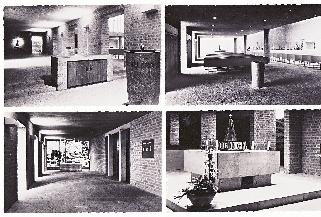 Sint Michielsgestel 1964 serie van 6 x St. Christoffelkerk, Ophalen, 1960 tot 1980, Ongelopen, Noord-Brabant