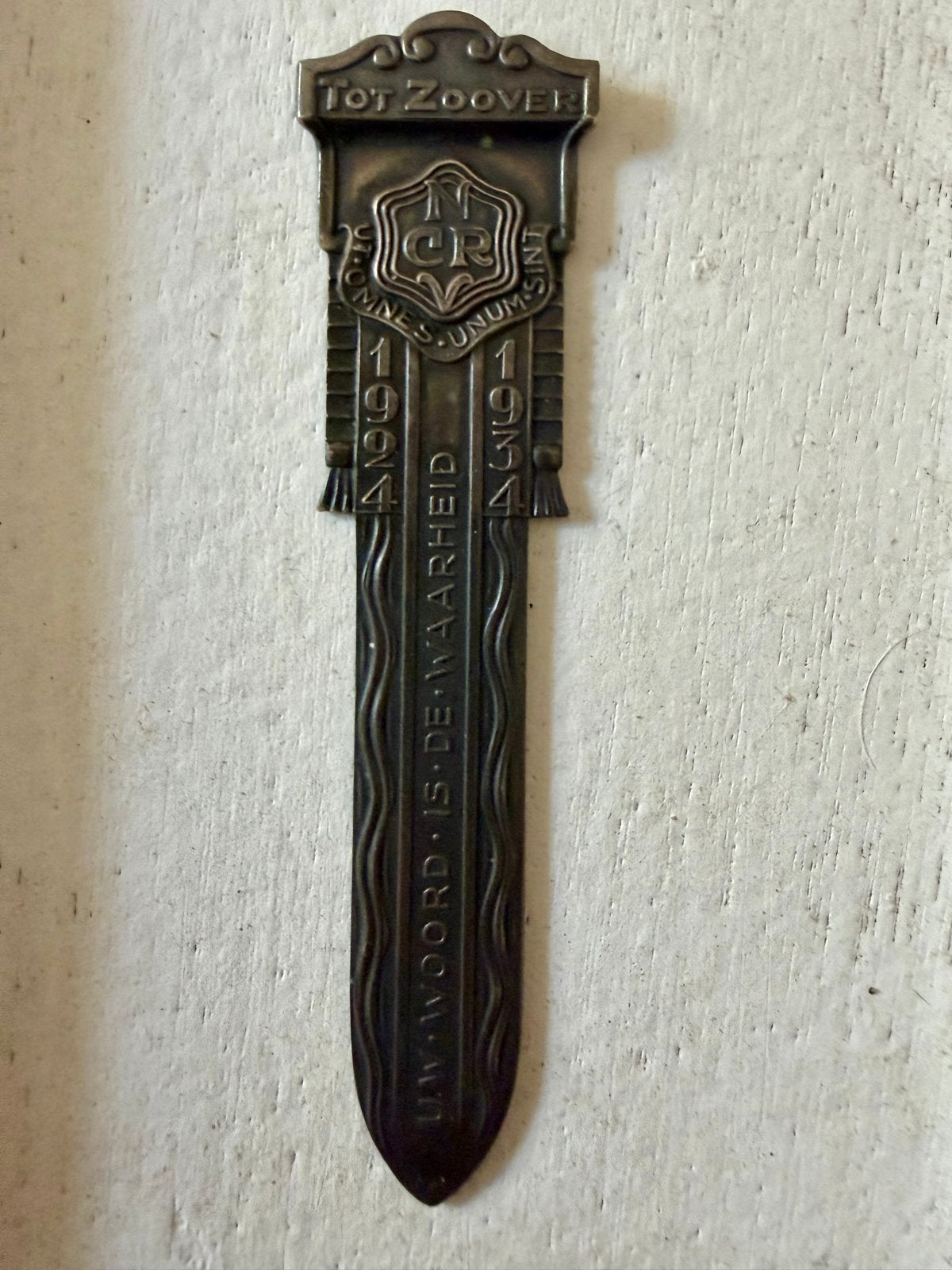 Vintage NCRV Boekenlegger Gero 1924-1934 - Religieus, Ophalen of Verzenden, Gebruikt, Religie