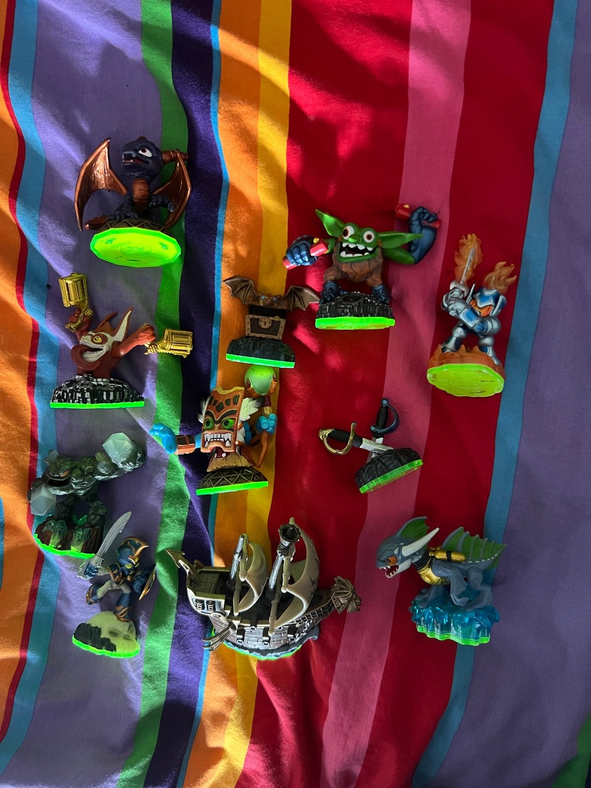 Skylanders Spyro's Adventure Figuren Collectie, Ophalen, Gebruikt