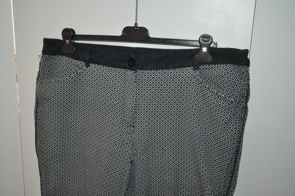 XYZ5 Enjoy broek blauw wit maat 44, Blauw, Maat 42/44 (L), Enjoy, Ophalen of Verzenden