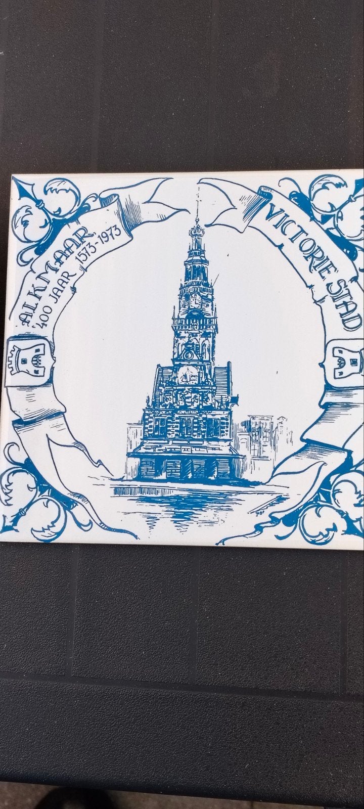 Alkmaar 400 jarig bestaan, Antiek en Kunst, Antiek | Wandborden en Tegels, Ophalen of Verzenden
