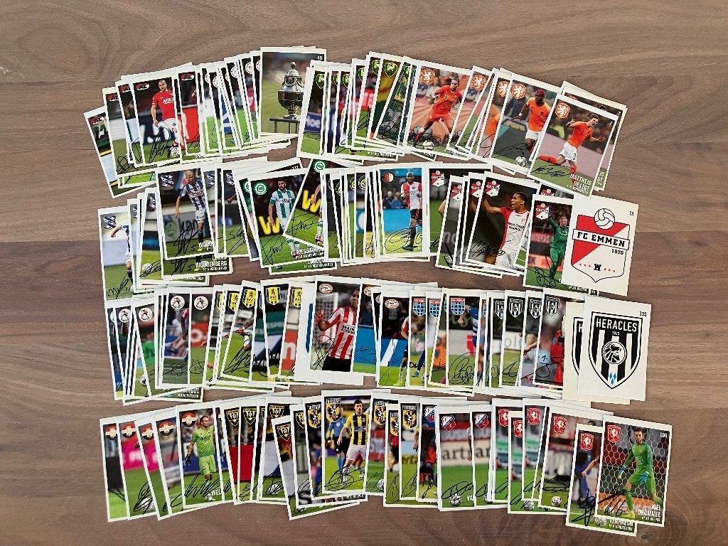 AH Nederlands Elftal en Eredivisie voetbalplaatjes 2019-2020, Verzamelen, Albert Heijn, Ophalen of Verzenden