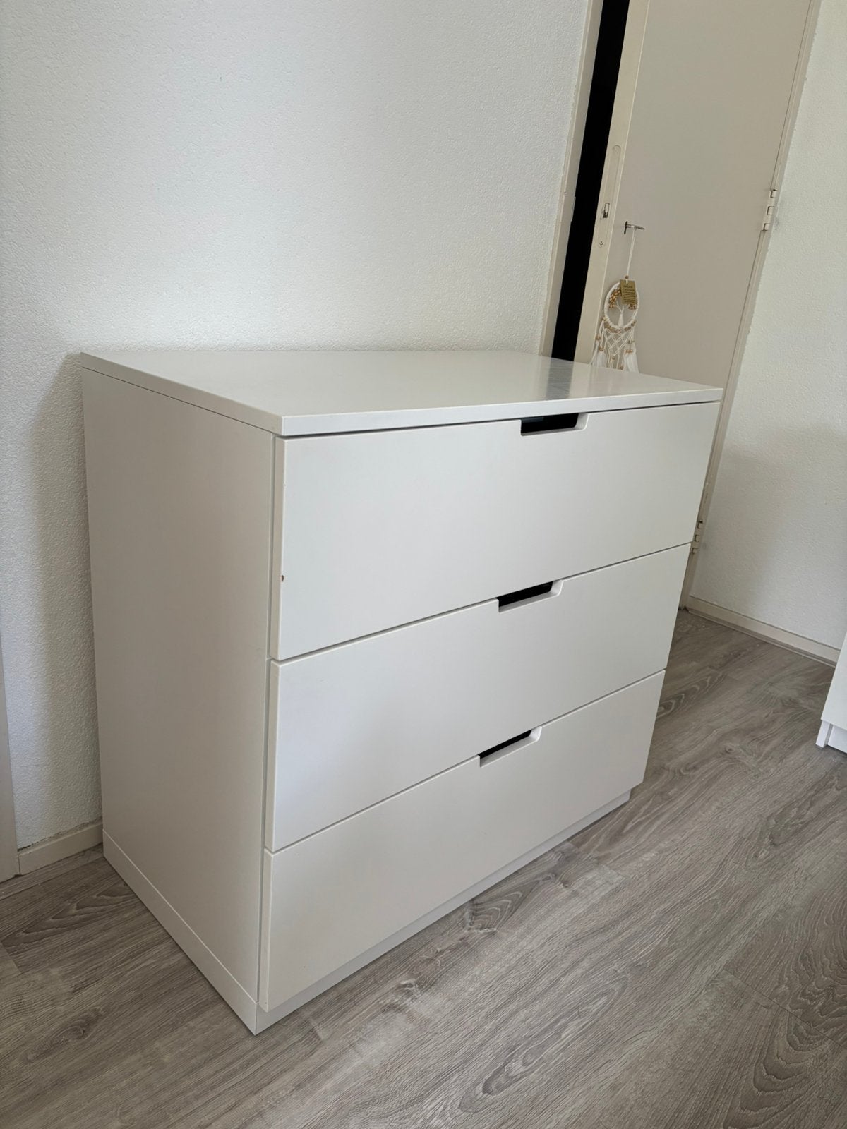 Malm ladekast 3 lades, Huis en Inrichting, Ophalen, Gebruikt, 50 tot 100 cm, 3 of 4 laden
