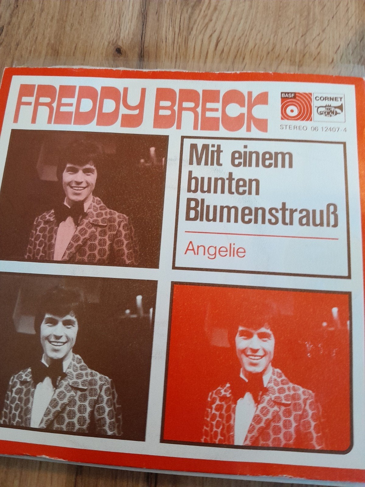 freddy breck 7inch mit einem bunten blumenstraub, Ophalen of Verzenden, Zo goed als nieuw, Pop