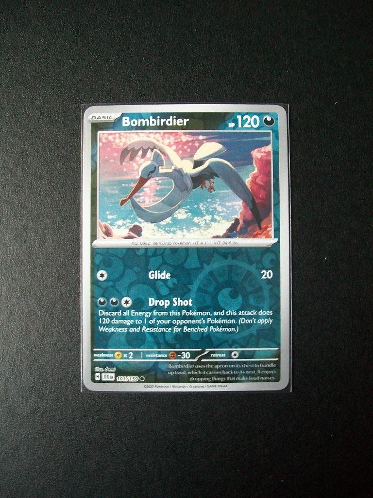 1926. Nieuwe Pokemon Kaart Holofoil BOMBIRDIER HP120 101/159, Verzenden, Nieuw, Losse kaart, Foil